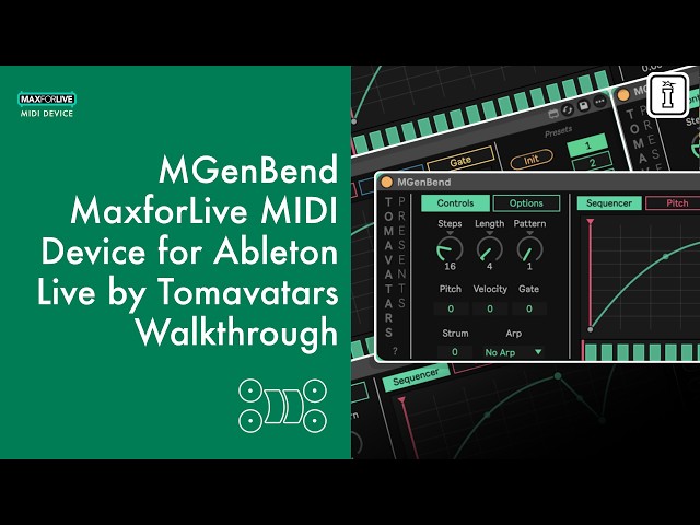 How to Use MGenBend — Curve MIDI Sequencer Walkthrough | MaxforLive