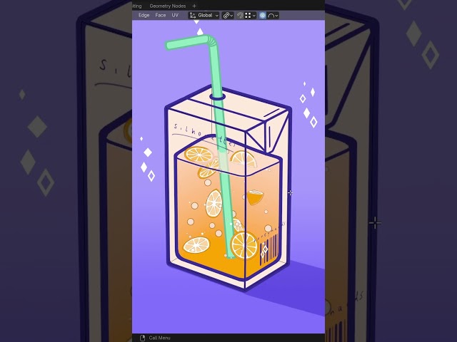 This Blender Trick Instantly Improved My Artworks  #blender