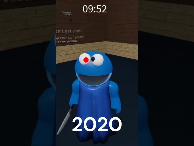 Roblox Puppet: The Evolution of Mint (Cookie/Cookie Monster) #roblox #robloxpuppet #cookiemonster