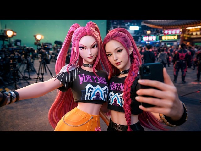 ¿Qué pasaría si Las guerreras k-pop fueran reales? RUMI, ZOEY, MIRA, JINU, DERPY