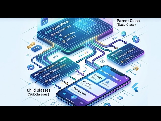 How Class Inheritance Drives Flutter App Development