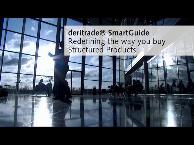 deritrade® SmartGuide - bringing new intelligence to analysis