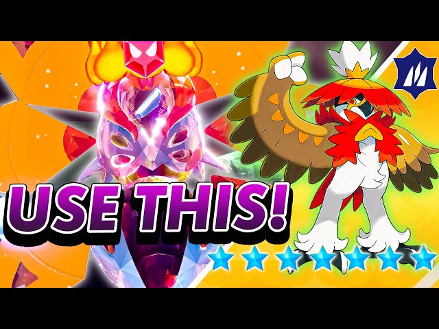 How to EASILY Beat 7 Star HISUIAN DECIDUEYE Tera Raid EVENT in Pokemon Scarlet and Violet