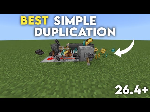 NEW! | Minecraft Bedrock's Simple Duplicator | 26.4+