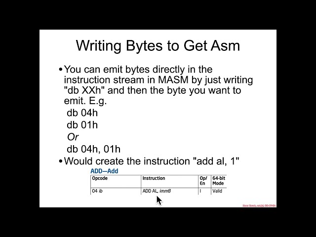 Writing Assembly: In Visual Studio Part 1 - Architecture 1001: x86-64 Assembly