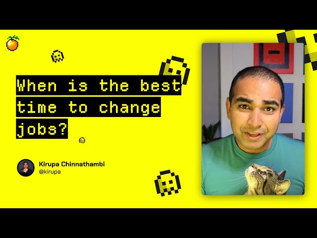 When is the best time to change jobs? 💼