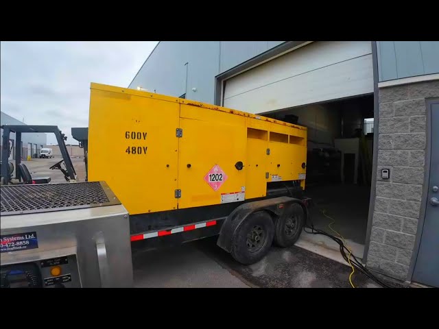 Load testing a 200Kw generator!