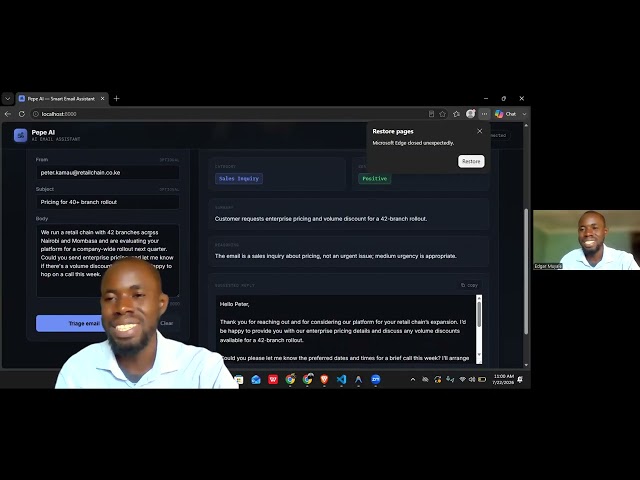 How I Built an AI Email Agent | FastAPI + Groq Project Walkthrough
