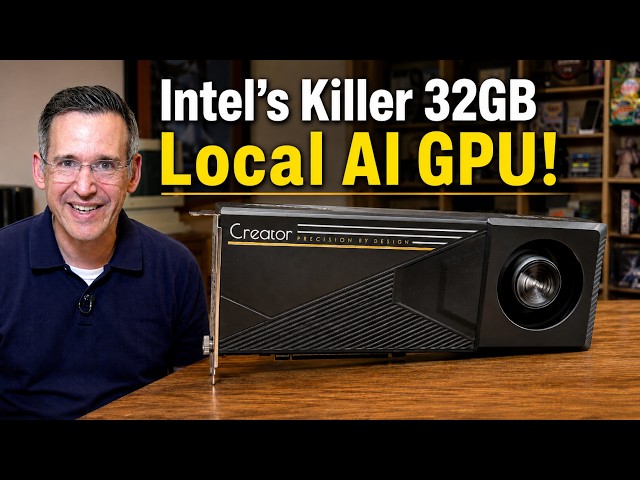 Local AI is Finally Ready: 32GB Intel GPU + Qwen 3.8