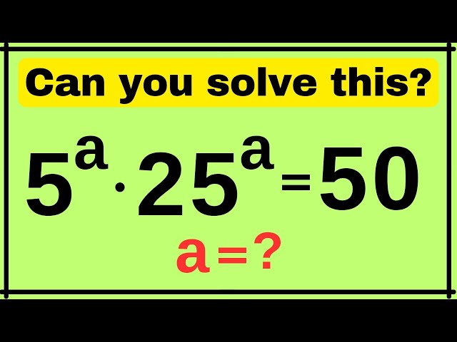 Harvard University Interview Math Tricks | Can you solve this?