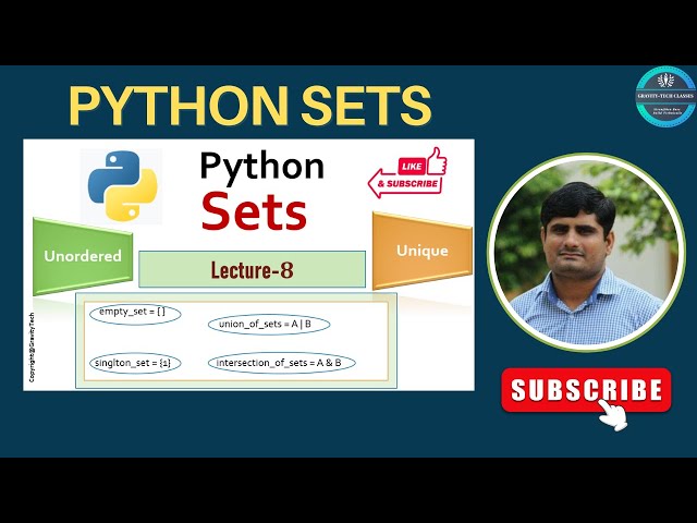 Python Sets: A Deep Dive into Uniqueness and Order