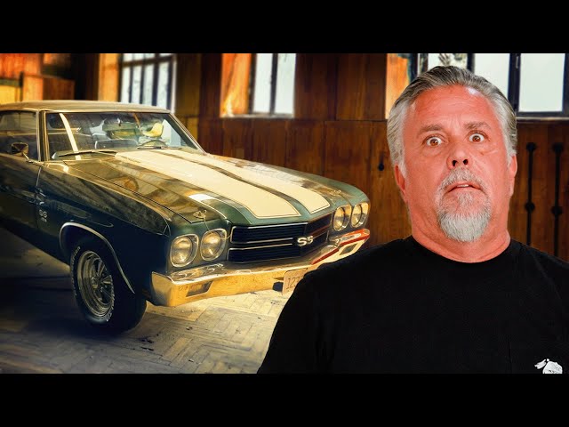 Encontramos un Chevelle SS perfecto escondido en un granero