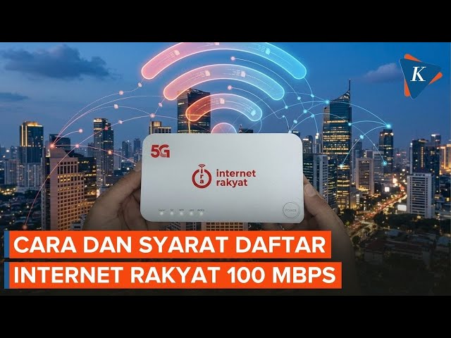 100 Mbps Public WiFi Internet for Only Rp100,000! Here's How to Register and the Requirements