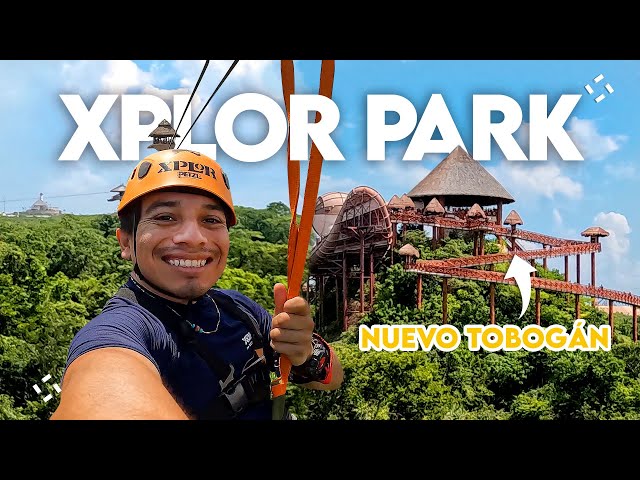 XPLOR PARK CANCÚN🔥TOBOGANXOTE by XCARET Itinerario de un 1 día✅