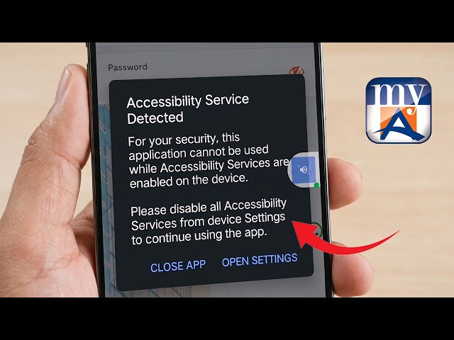 How to Fix myABL App Accessibility Service Detected Problem (100% Working)