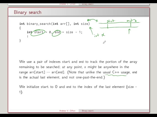 Week 06   Binary Search