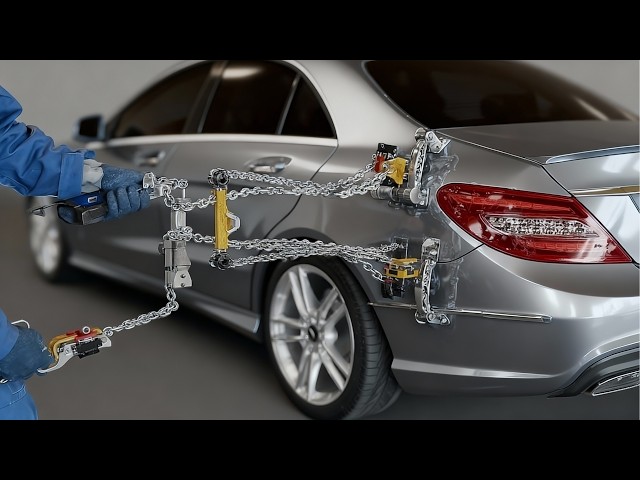 Man Restores CRASHED CAR Back to Life | Start to Finish by @theCarMechanicXiaoWu