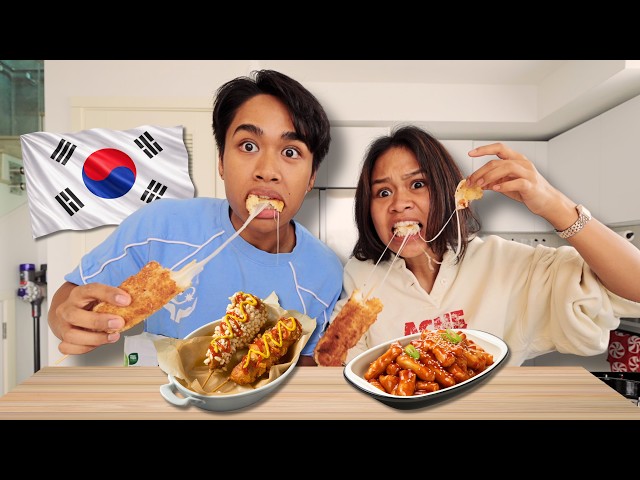 ¡Recreando las comidas callejeras coreanas VIRALES de TikTok!