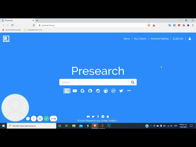 Qué es Presearch y cómo funciona