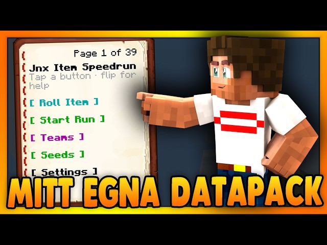 JAG HAR GJORT ETT EGET DATAPACK - MINECRAFT 26.2