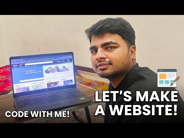First Website Project: Amazon Clone (HTML & CSS)