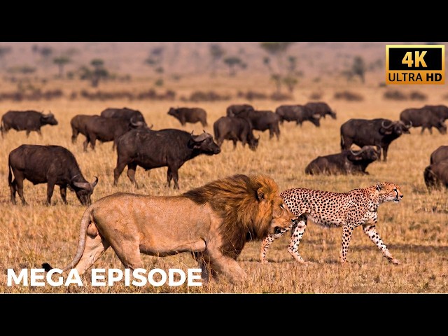 SURVIVAL IN THE SAVANNA - Animal Kingdom Battles #wildanimals