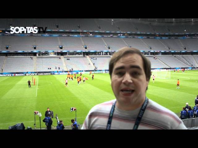 Sopitas.com en directo desde la final de la Champions League 2012