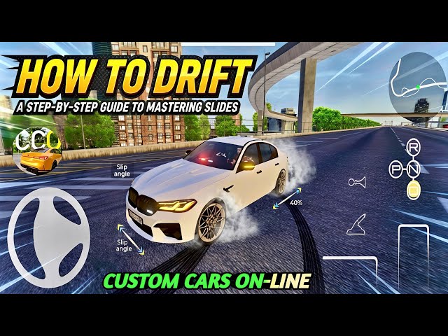 How To Drift In Custom Cars On-line ! Best Car Game For Android ! (Custom Cars On-line)
