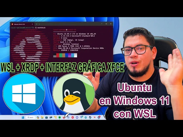 How to Install Ubuntu on Windows 11 with WSL2 and XFCE Desktop Environment | STEP-BY-STEP TUTORIAL