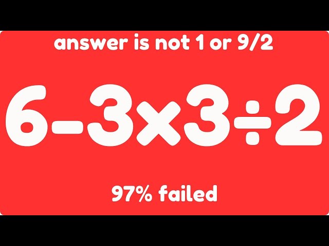 Most people give the wrong answer | But genius people can solve within 5 seconds.