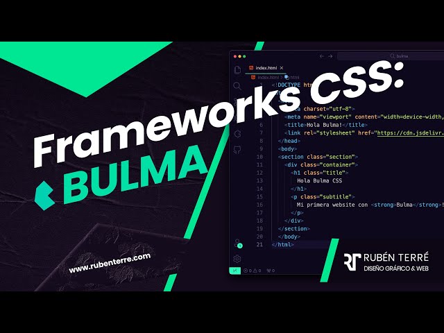 Frameworks de CSS: tutorial de Bulma en 2024
