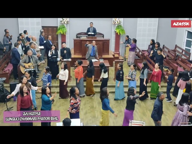 Aw Kalvari thing chungah | Mizo Hymn | Lunglei Chanmari Pastor Bial Zai Kûtpui | Gospel Song |