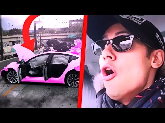 MON ACCIDENT AVEC MA TESLA (Locklear vs le Canada 2)