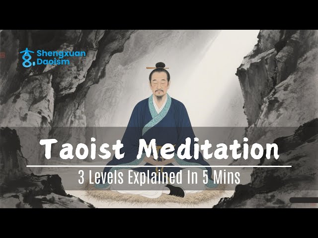 Taoist Meditation: More Than Sitting Still – The 3 Levels Explained in 7 Minutes