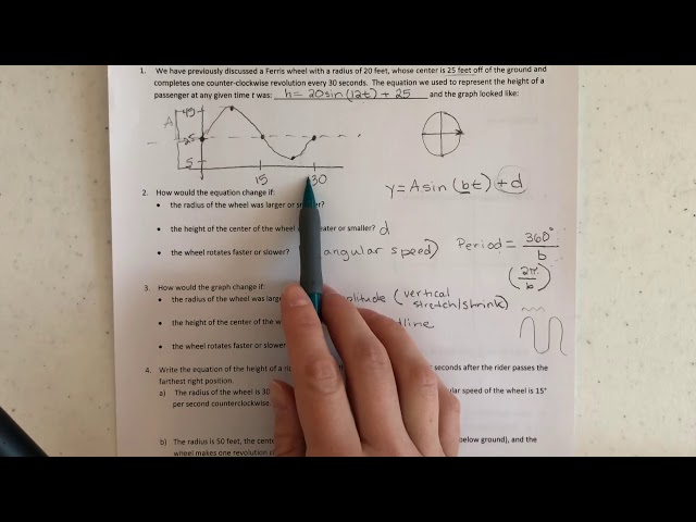 Math 3, Module 8 Check-in #2