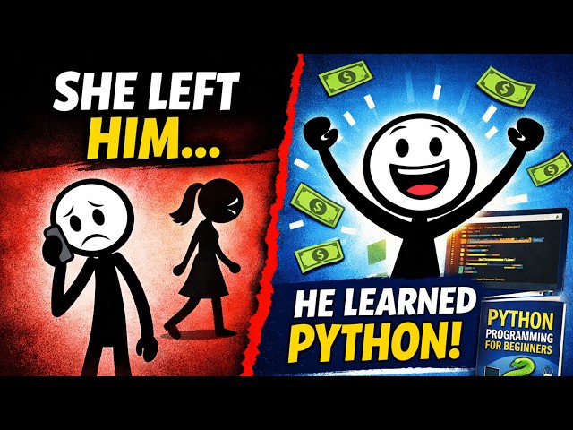 She Left Him Because He Was Jobless… Then Python Changed Everything
