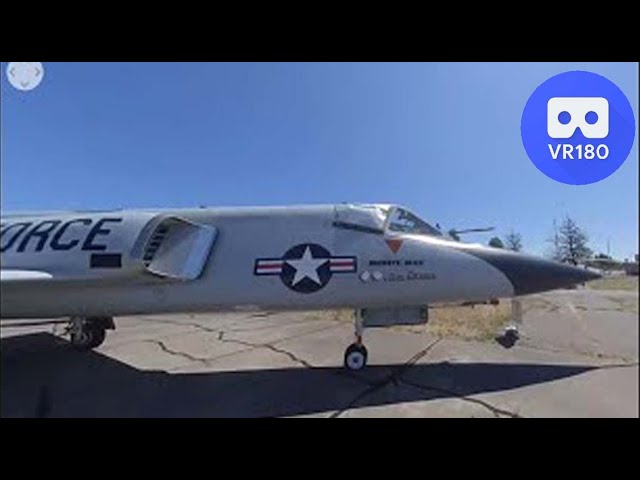 Convair F-106 Delta Dart VR180 Walk Around Pacific Coast Air Museum
