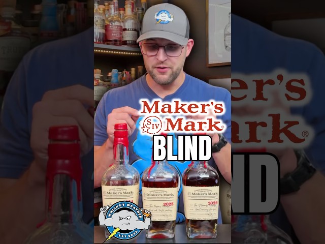 Which Maker’s Mark Wood Finishing release is the best? #whiskey #bourbon #shorts