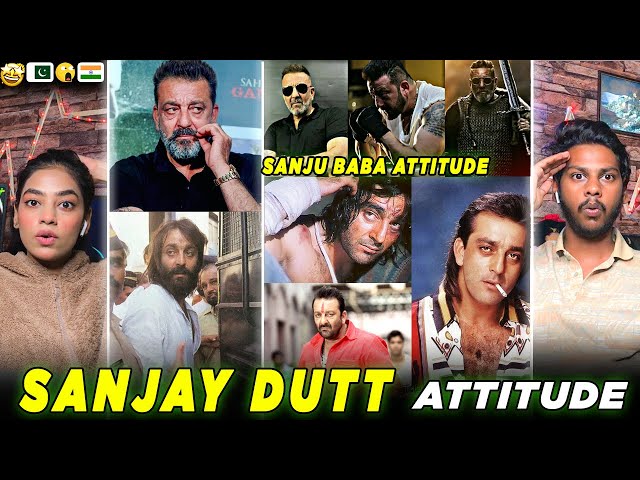 Pakistani React on Sanjay Dutt Attitude Videos🔥| Sanjay Dutt Angry Moments