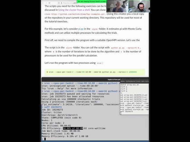 3.4 Shared memory parallelism (part 1) - HPC/SciComp Kickstart summer 2023