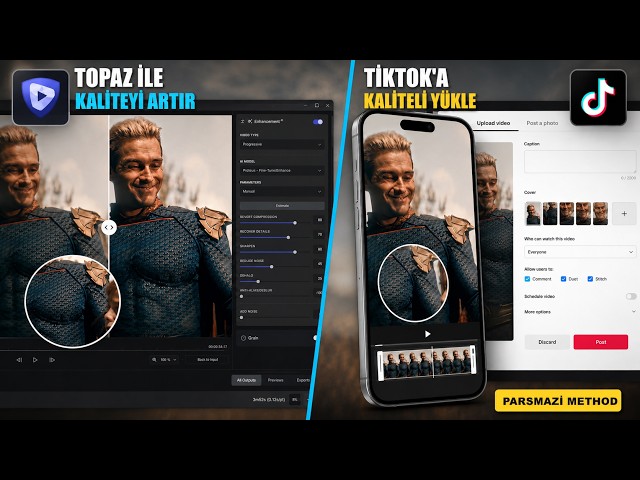 Improving Video Quality with Topaz Video AI | Uploading High-Quality Videos to TikTok | HOW-TO