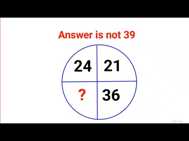 99% failed this IQ test! Answer is not 39.  A Ukraine Test #math #percentages #ukraine #mathspuzzles