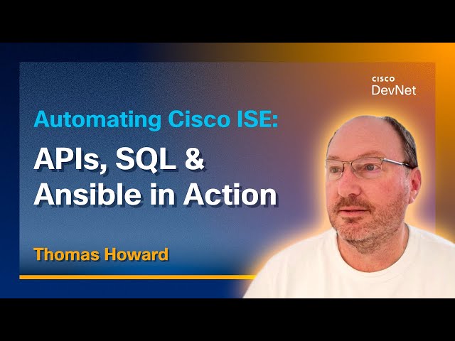 Automating Cisco ISE: APIs, SQL & Ansible in Action | Security Automation