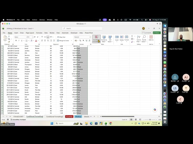 Excel Advanced with AI Tools - 2hrs