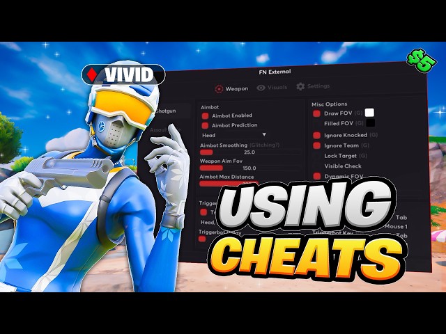 Using Fortnite CHEATS To Dominate UNREAL Reload Ranked... 🏆