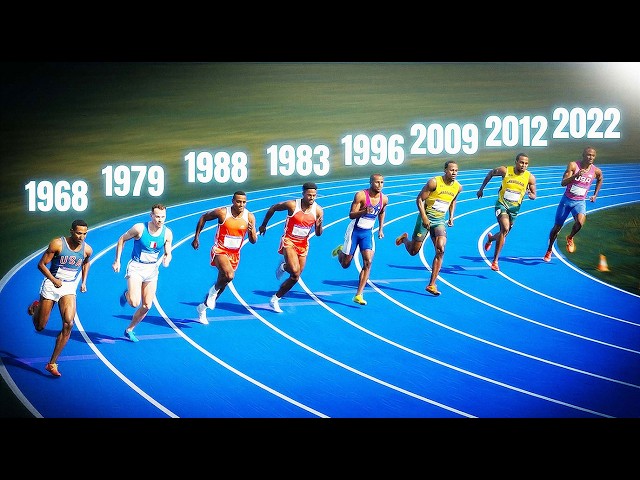 Fastest 200m Times in History Compared | Decade by Decade
