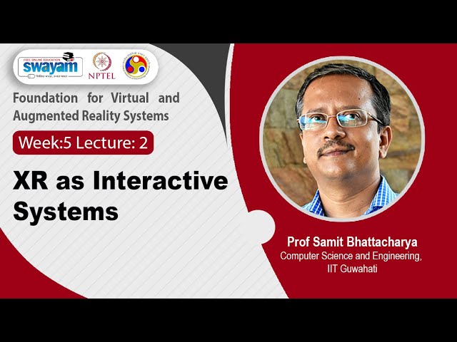 Lec-23: XR as Interactive Systems