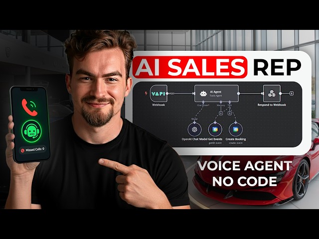 I Built an AI Voice Agent That Sells Cars (No Code)