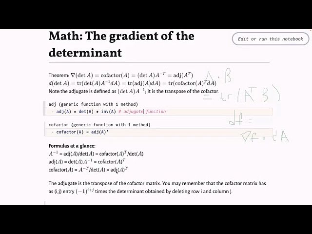 Matrix Calculus for Machine Learning and Beyond - MIT - Lec 05 - Part 1