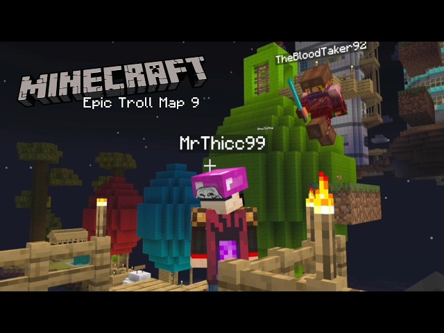 Too Much Trolling! - Minecraft Epic Jump Map Parkour (Part 1)